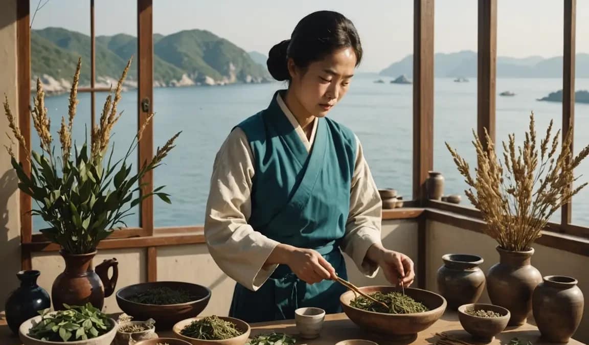 한약재 효소 섭취 · 질환별 증상 개선 · 소화·면역 건강 전략 가이드 썸네일 이미지